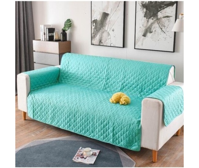 Husa matlasata canapea 2 locuri,verde menta Husa matlasata canapea 2 locuri,verde menta